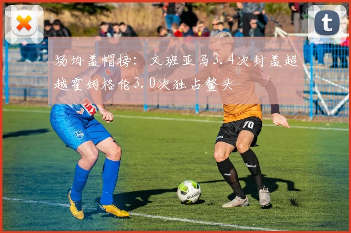 场均盖帽榜：文班亚马3.4次封盖超越霍姆格伦3.0次独占鳌头